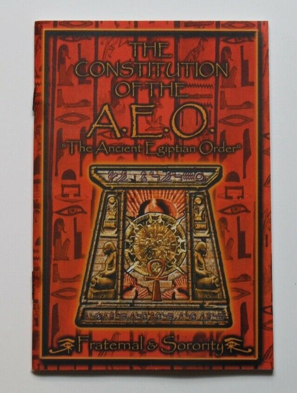 The Constitution Of The A.E.O.  