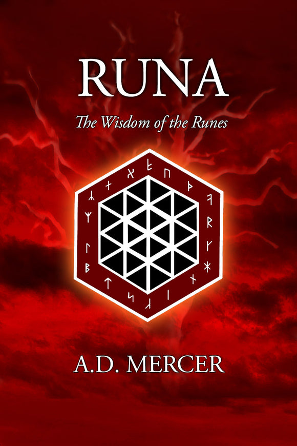 Runa The Wisdom of the Runes by A.D. Mercer  (paperback)