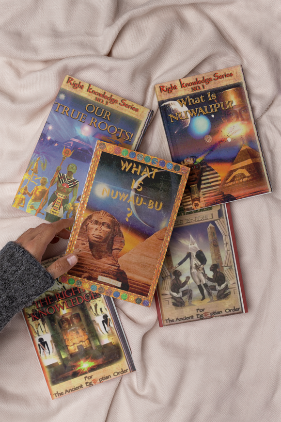Right Knowledge Series + Nuwau-bu, 5 volume book set by Malachi Z York