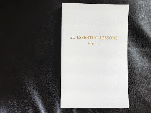 21 Essential Lessons V 2,White Brotherhood