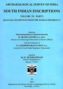 South Indian Inscriptions- Volume IX Part 1 (Kannada Inscriptions From The Madras Presidency)