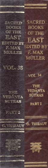 The Vedanta-Sutras - With the Commentary of Sankaracarya (Set of 2 Parts)