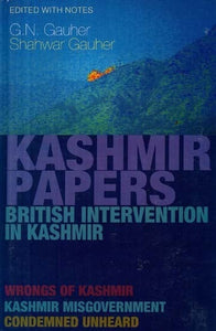 Kashmir Papers - British Intervention in Kashmir