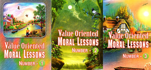 Value Oriented Moral Lessons (Set Of 3 Volume)