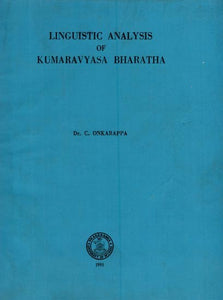 Linguistic Analysis of Kumaravyasa Bharatha (An Old and Rare Book)