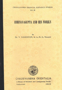 Abhinavagupta and His Works- Photo Copy (An Old Book)