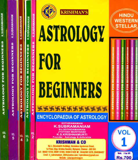 Astrology For Beginners: Encyclopedia of Astrology (Six Volumes)