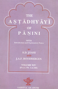 The Astadhyayi of Panini (Vol. XIV) (P.4.1.176-5.4.160) - With Roman