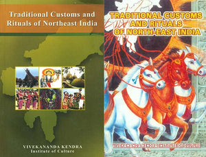 Traditional Customs and Rituals of North-East India (Set of 2 Volumes) - A Rare Book