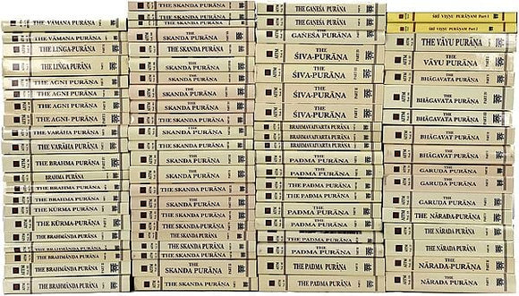 Puranas Translated Into English (Set of 81 Volumes)