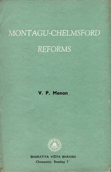 Montagu-Chelmsford Reforms (An Old and Rare Book)