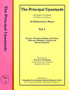 The Principal Upanisads (Set of 2 Volumes): According to Dvaita School