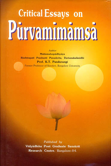 Critical Essays on Purvamimamsa