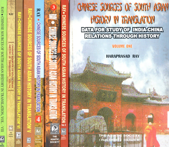 Chinese Sources of South Asian History in Translation- Data For Study of India-China Relations Through History (Set of 8 Volumes)