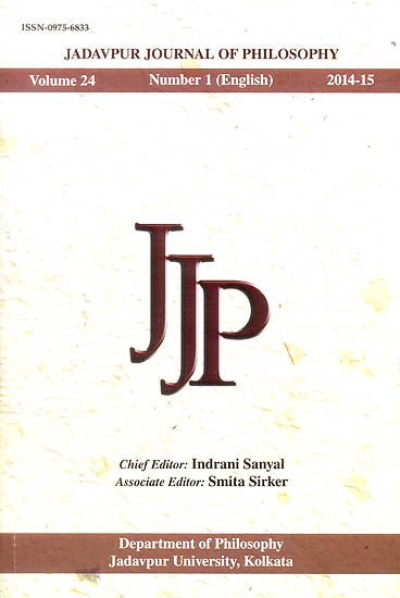 Jadavpur Journal of Philosophy