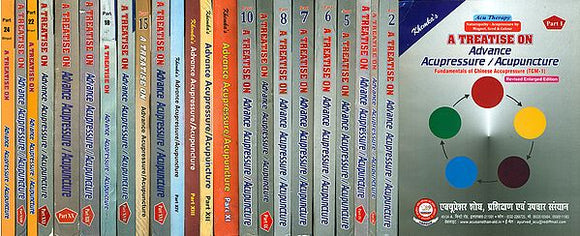 A Treatise on Advance Acupressure/Acupuncture (Set of 24 Volumes)