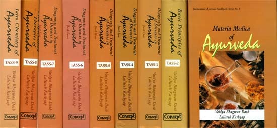 Ayurveda Saukhyam of Todarananda (Set of 9 Volumes)