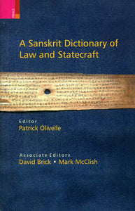 A Sanskrit Dictionary of Law and Statecraft