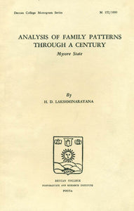 Analysis of Family Patterns Through a Century (An Old and Rare Book)