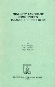 Minority Language Communities: Islands or Icebergs? (An Old and Rare Book)