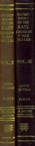 Jaina Sutras (Set of Two Volumes)