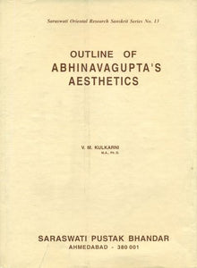 Outline of Abhinavagupta's Aesthetics (An Old and Rare Book)