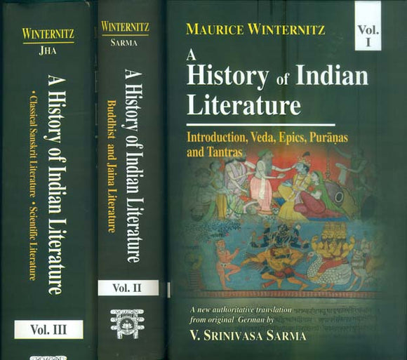 A History of Indian Literature (Set of 3 Volumes)