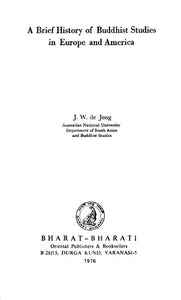 A Brief History of Buddhist Studies in Europe and America (An Old and Rare Book)