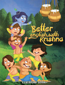 Better English With Krishna (Colouring Book)