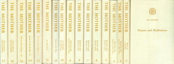 Collected Works of the Mother (Set of 17 Volumes)