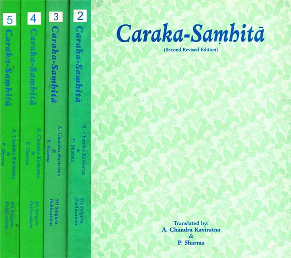 Caraka-Samhita (Set of 5 Volumes)