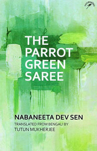 The Parrot Green Saree