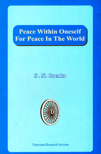 Peace Within Oneself for Peace in the World