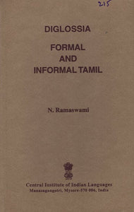 Diglossia : Formal and Informal Tamil (An Old and Rare Book)