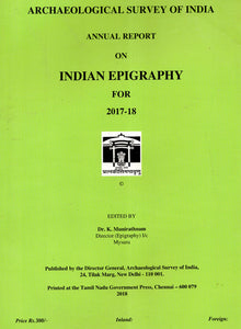 Annual Report on Indian Epigraphy for 2017-18