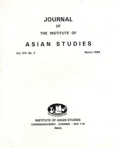 Journal of The Institute of Asian Studies- Vol. XVI, No. 2- March 1999 (An Old Book)