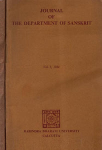 Journal of The Department of Sanskrit- Set of Two Volumes (An Old Book)