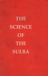 The Science of The Sulba (An Old and Rare Book)