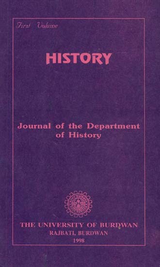 History : Journal of the Department of History (An Old and Rare Book)