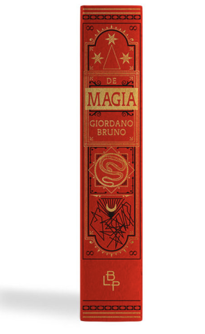 De Magia by Girodano Bruno Red Standard Hardback