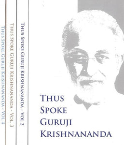 Thus Spoke Guruji Krishnananda (Set Of 4 Vol.)