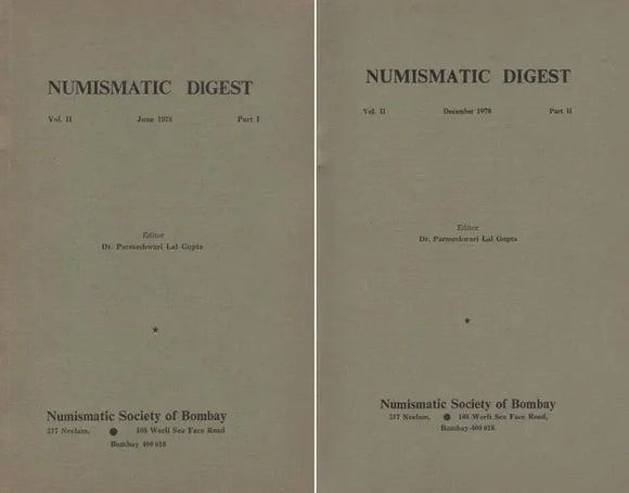 Numismatic Digest : Vol. II - June 1978 - December 1978 (An Old and Rare Books - Set of 2 Parts)