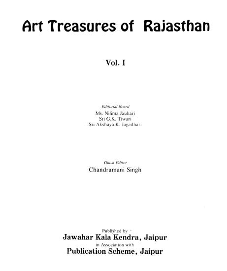 Art Treasures of Rajasthan (Part-1)