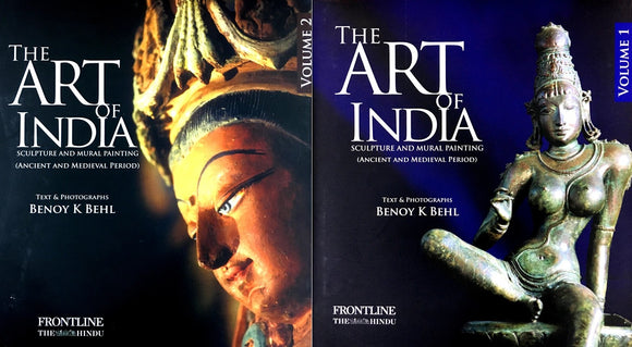 The Art of India - Sculpture and Mural Painting (Set of 2 Volumes)