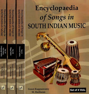 Encyclopaedia of Songs in South Indian Music (Set of 4 Volumes)