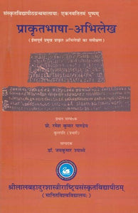 प्राकृतभाषा-अभिलेख (ईसापूर्व प्रमुख प्राकृत अभिलेखों का समीक्षण)- Prakritbhasha-Abhilekha (Review of Major Prakrit Inscriptions Before BC)