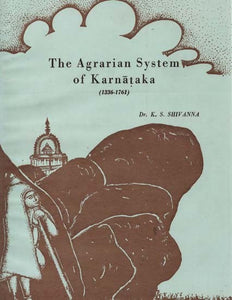 The Agrarian System of Karnataka (An Old and Rare Book)