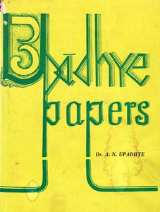 Upadhye: Papers (An Old and Rare Book)