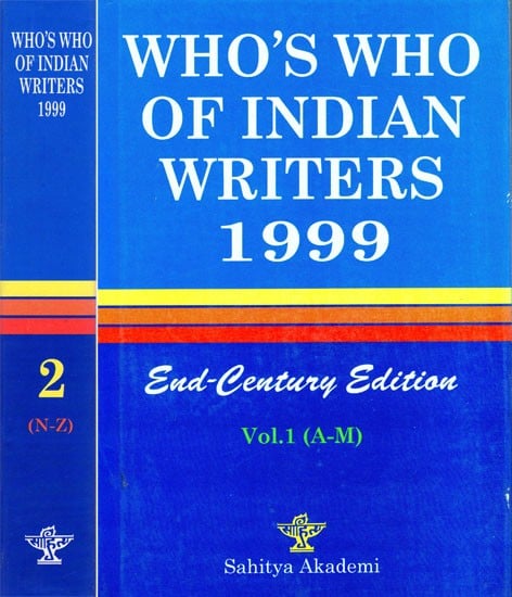 Who's Who of Indian Writers 1999: End-Century Edition (Set of Two Volumes)