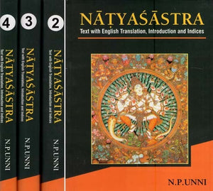 Natyasastra-Text with English Translation, Introduction and Indices (Set of Four Volumes)